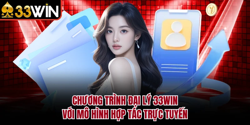 Chương trình đại lý 33Win với mô hình hợp tác trực tuyến