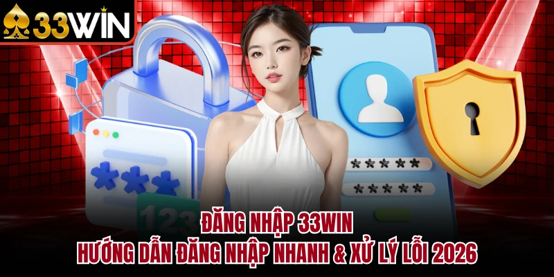 Đăng Nhập 33Win - Hướng Dẫn Đăng Nhập Nhanh & Xử Lý Lỗi 2026