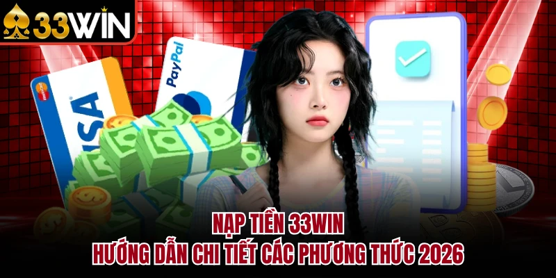 Nạp Tiền 33Win - Hướng Dẫn Chi Tiết Các Phương Thức 2026
