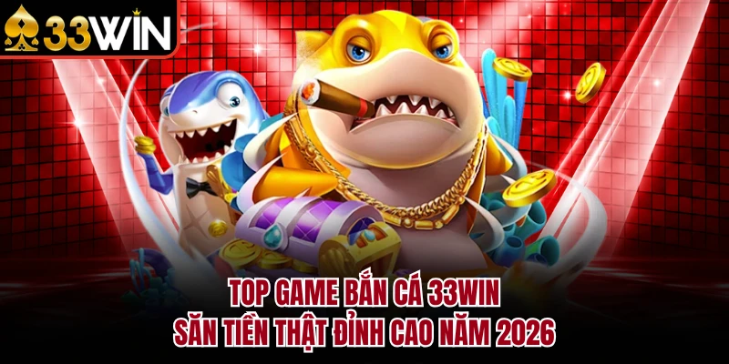 Top Game Bắn Cá 33WIN Săn Tiền Thật Đỉnh Cao Năm 2026